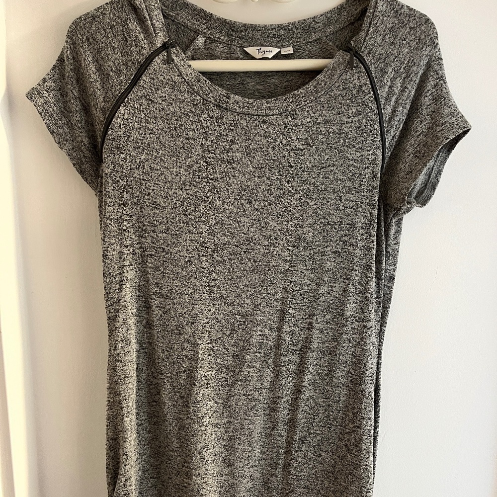 Thyme Maternity Nursing Tunic Top/Dress